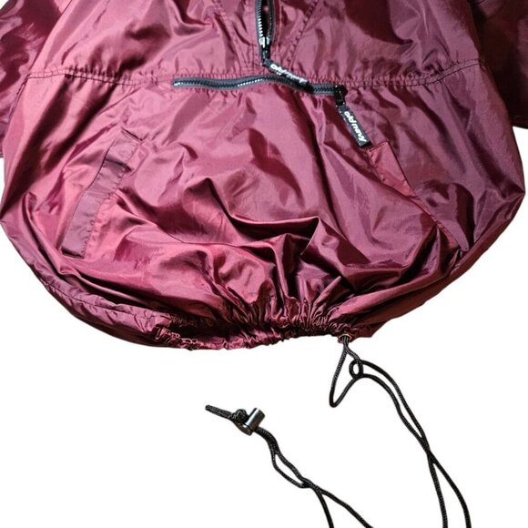 Vintage 90s Old Navy Packable Anorak Jacket With Hood & Pouch Storage - Picture 11 of 13